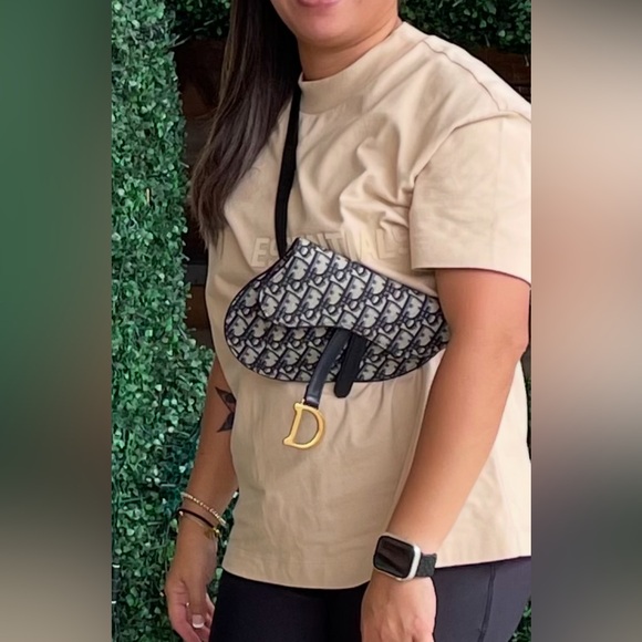 Authentic DIOR Saddle Oblique Belt Bag - Picture 6 of 16